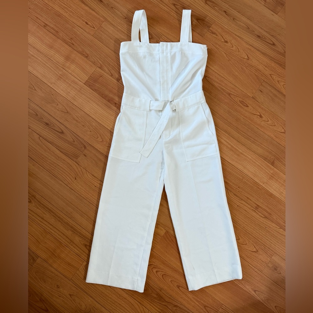 Club Monaco White Jumpsuit